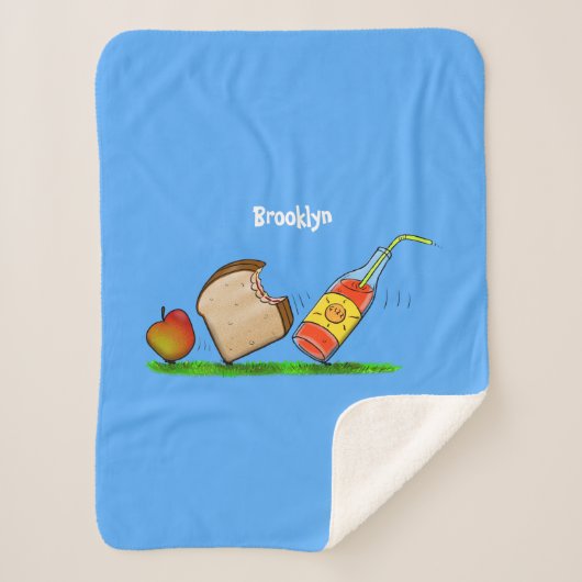 Funny ants Cartoon Sherpadecke (Vorderseite)