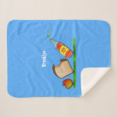 Funny ants Cartoon Sherpadecke (Vorderseite (Horizontal))