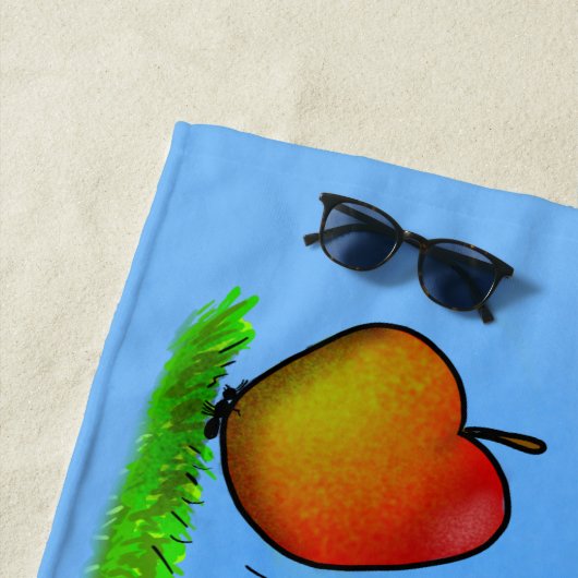 Funny ants Cartoon Strandtuch (Beispiel)