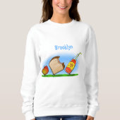 Funny ants Cartoon Sweatshirt (Vorderseite)