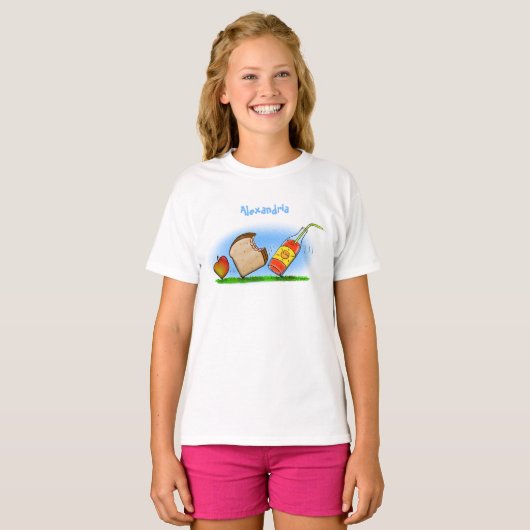 Funny ants Cartoon T-Shirt (Vorne ganz)