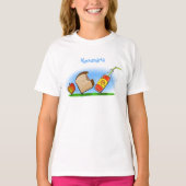 Funny ants Cartoon T-Shirt (Vorderseite)