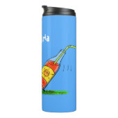 Funny ants Cartoon Thermosbecher (Nach rechts gedreht)
