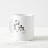 Funny Anwesen Law Probate Anwalt Cartoon Funny Kaffeetasse (Vorderseite Links)