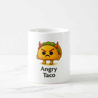 Funny Anxiety Taco Mug Cute Gift for Foodie Friend Kaffeetasse