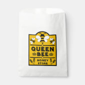Funny Apiary Honey Queen Bee Geschenktütchen (Vorderseite)