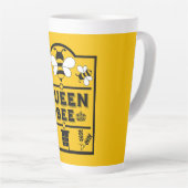 Funny Apiary Honey Queen Bee Milchtasse (Rechte Ecke)