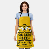 Funny Apiary Honey Queen Bee Schürze (Getragen)