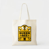 Funny Apiary Honey Queen Bee Tragetasche (Vorne)