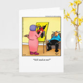 Funny Apology Card für Paar Karte (Gelbe Blume)