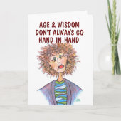 Funny Apology Card Karte (Vorderseite)