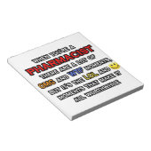 Funny Apotheker ... OMG WTF LOL Notizblock (angewinkelt)