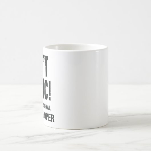 Funny App Developer Coffee Tasse Geschenk (Mittel)