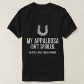 Funny Appaloosa Pferd TShirt Mein Appaloosa ist ni (Design vorne)