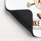 Funny Apparently, I Like Coffee Barista Mousepad (Ecke)