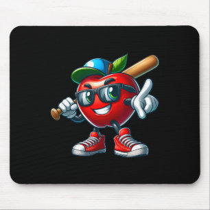 Funny Apple Playing Sell Fruit Lover Sell Player Mousepad