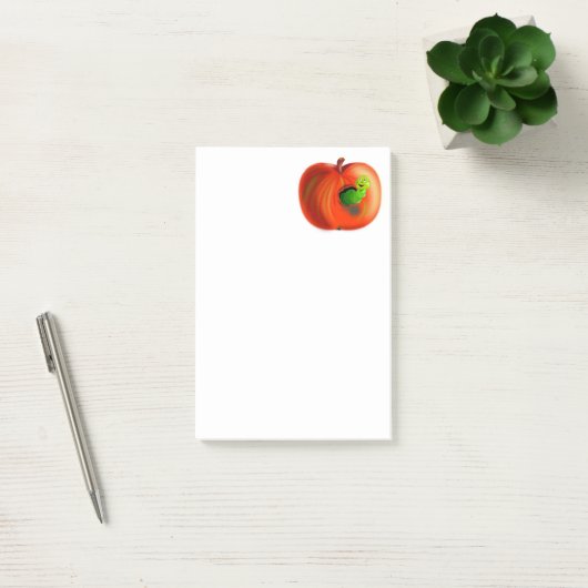 Funny Apple Post-it® Notes Post-it Klebezettel (Büro)