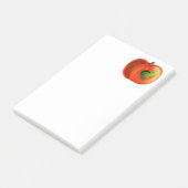 Funny Apple Post-it® Notes Post-it Klebezettel (angewinkelt)