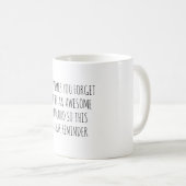 Funny Appreciating Landlord Kaffeetasse (VorderseiteRechts)