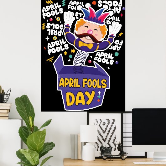 Funny April Fools Day Poster (Heimbüro)