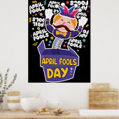 Funny April Fools Day Poster (Küche)