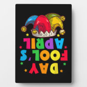 Funny April Fool's Day Pranks Kit 1st April Jokes Fotoplatte (Vorderseite)