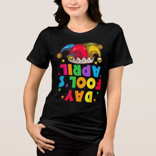 Funny April Fool's Day Pranks Kit 1st April Jokes Tri-Blend Shirt (Vorderseite)