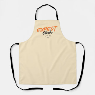 Funny Apron Expect Carbs! Chef Gift Schürze