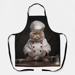 Funny Apron für Britische Katzenliebhaber Schürze