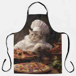 Funny Apron Für Katzen Liebhaber Pizza Koch Schürze