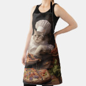 Funny Apron Für Katzen Liebhaber Pizza Koch Schürze (InSitu)