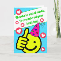 Funny Aquamarin Smile Face Social Media Happy Gebu