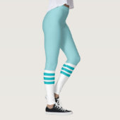 Funny Aquamarin Team Tube Sock Leggings (Rechts)