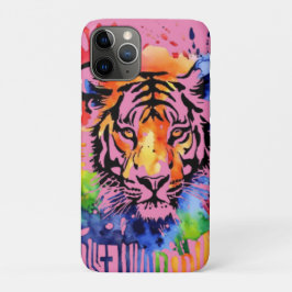 Funny Aquarell bunter Tiger Case-Mate iPhone Hülle