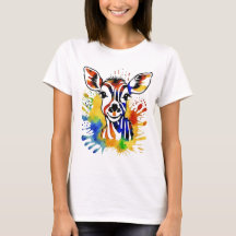 Funny Aquarell farbige Antilope