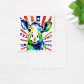 Funny Aquarell farbiges Schaf (Schreibtisch)