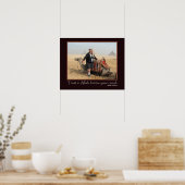 Funny Arabic Proverb Egypt Pyramids Camel Foto Poster (Küche)