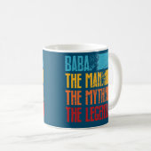Funny Arabischer Vater Arabischer Vater Beste Baba Kaffeetasse (VorderseiteRechts)