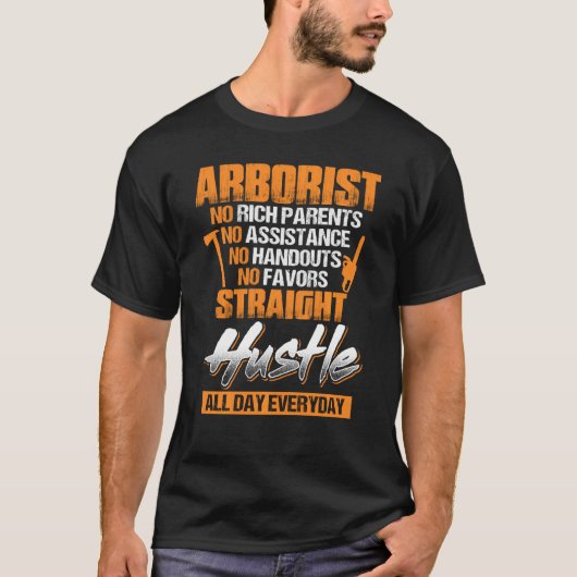 Funny Arborist für Männer Vater Brother Uncle Papa T-Shirt (Vorderseite)