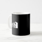 Funny Arcade Evolution Arcade Alte Schule Videospi Kaffeetasse (Vorderseite Links)