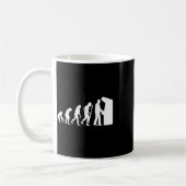 Funny Arcade Evolution Arcade Alte Schule Videospi Kaffeetasse (Links)
