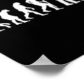 Funny Arcade Evolution Arcade Alte Schule Videospi Poster (Ecke)
