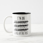 Funny Archaeologist Tasse (Links)