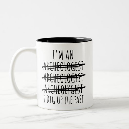 Funny Archaeologist  Tasse (Links)