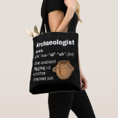 Funny Archäologe Definition Cracked Pot Tasche (Von Nahem)