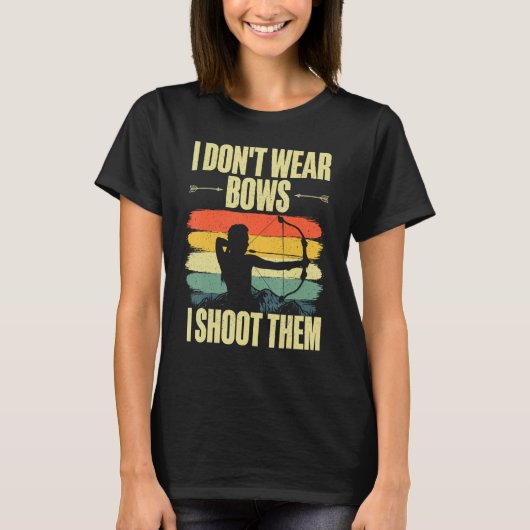 Funny Archery Art Collection T-Shirt (Vorderseite)