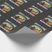 Funny Archery Bow Showjäger Geschenkpapier (Ecke)