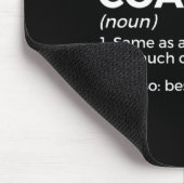 Funny Archery Coach definiert den besten Vater all Mousepad (Ecke)