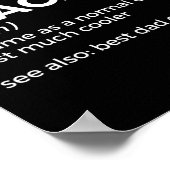 Funny Archery Coach definiert den besten Vater all Poster (Ecke)