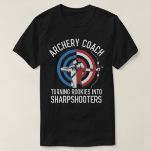 Funny Archery Coach Rookies zu Scharfschützen T-Shirt